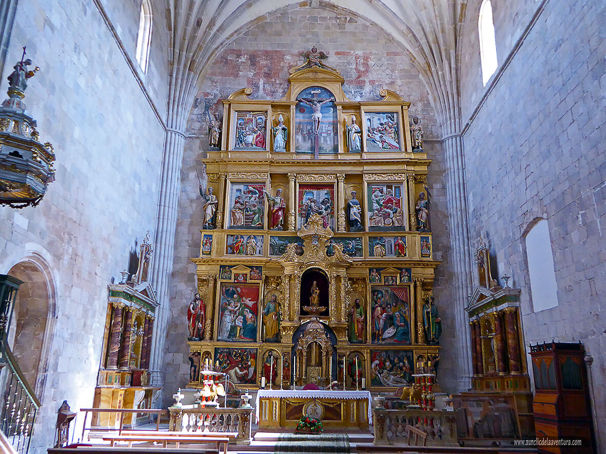 Retablo del altar mayor