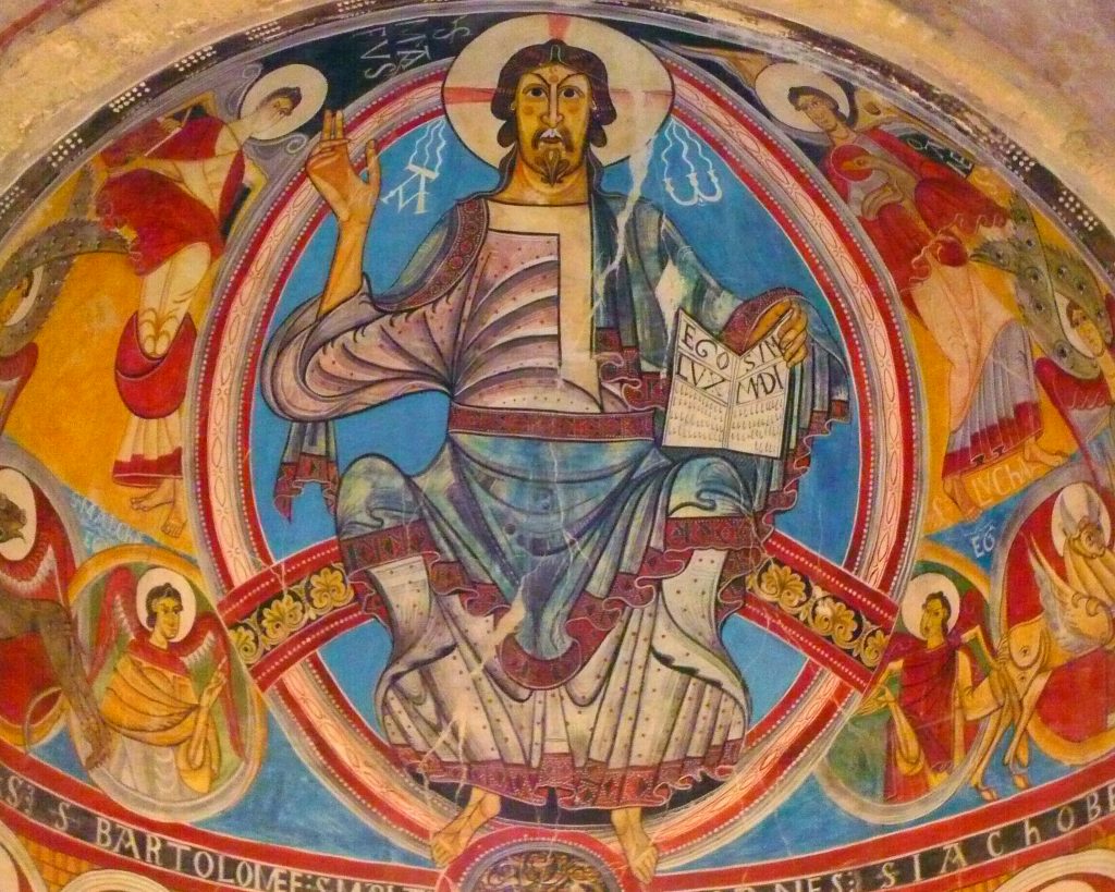 Pinturas de la Iglesia de Sant Climent de Taüll - Iglesias del Valle de Boí Pinturas de la Iglesia de Sant Climent de Taüll - Iglesias del Valle de Boí