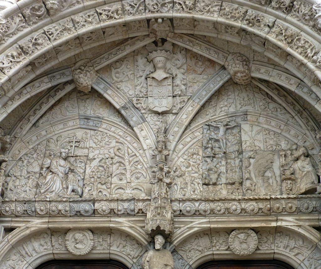 Tímpano del Portal Sur - Monasterio de los Jerónimos de Lisboa