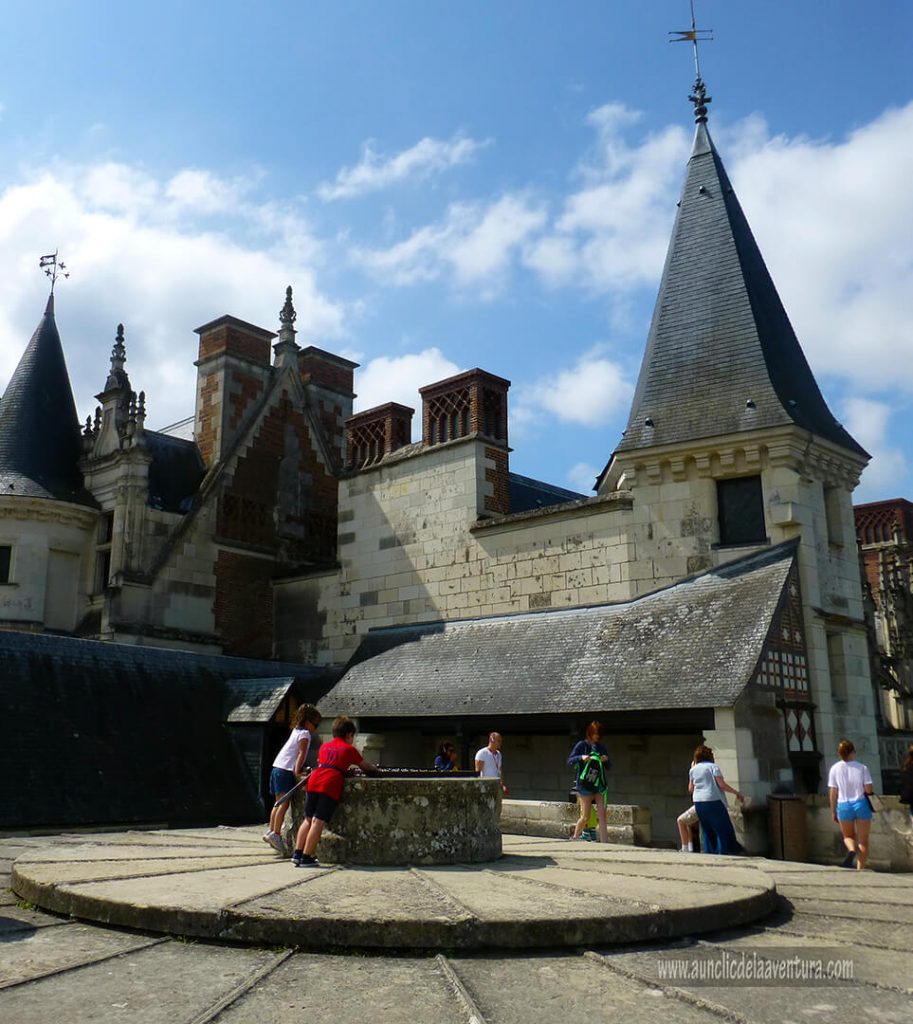 Tejado de la Torre de los Mínimos del Castillo Real de Amboise