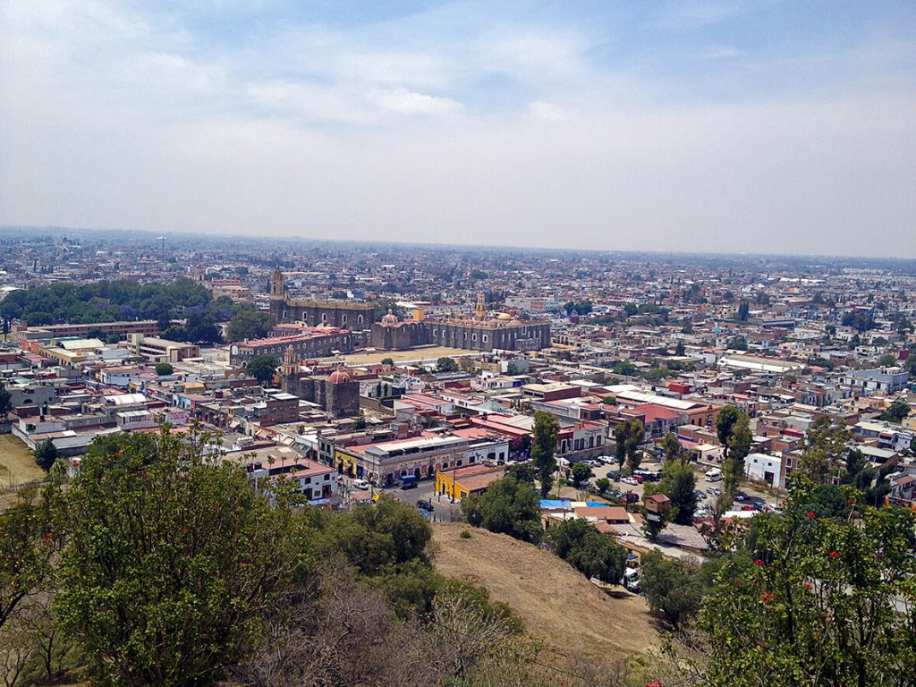 Vista Panorámica de Cholula - pueblos mágicos de México