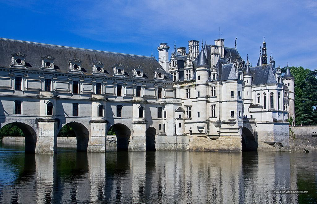Château de Chenonceau, ruta de los Castillos del Loira en coche