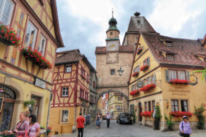 Arco de Roder y Torre de San Marcos - cómo visitar Rothenburg ob der Tauber