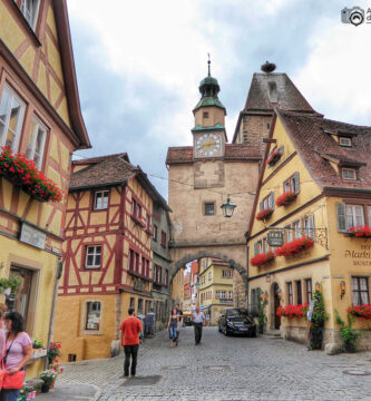 Arco de Roder y Torre de San Marcos - cómo visitar Rothenburg ob der Tauber