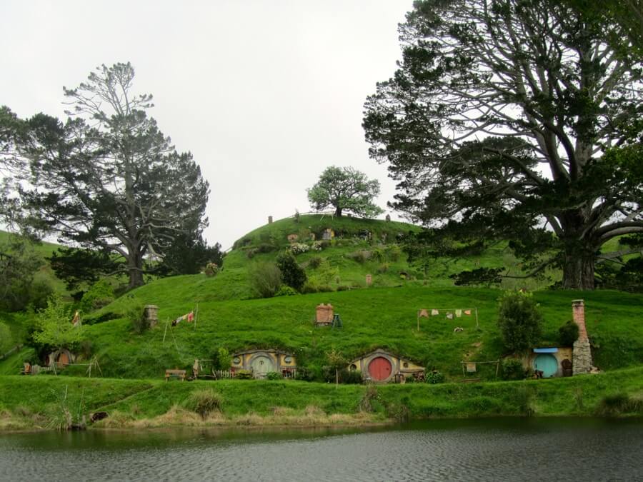 Hobbiton - paisajes más impresionantes del mundo