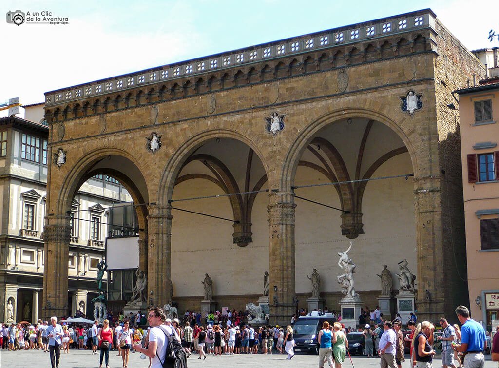 Loggia dei Lanzi de Florencia Loggia dei Lanzi de Florencia