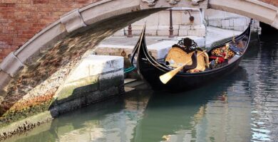 Góndola en Venecia