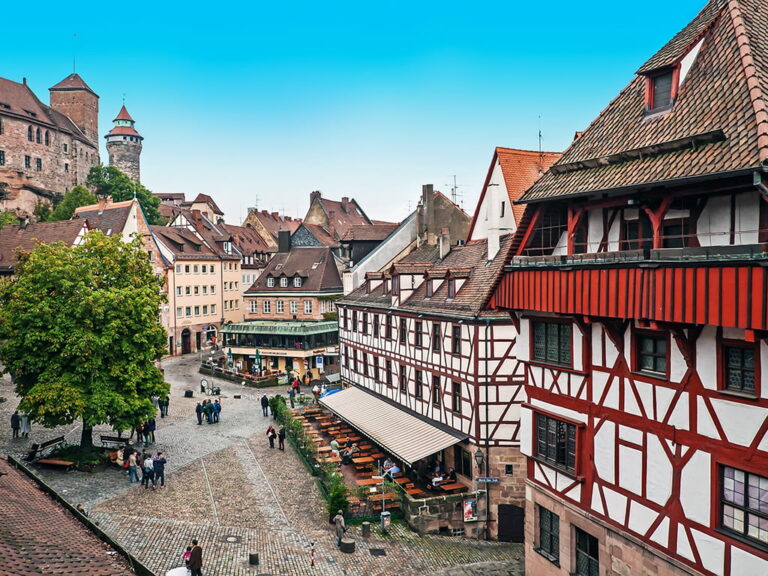 Núremberg desde las murallas. Viaje a Baviera y Tirol