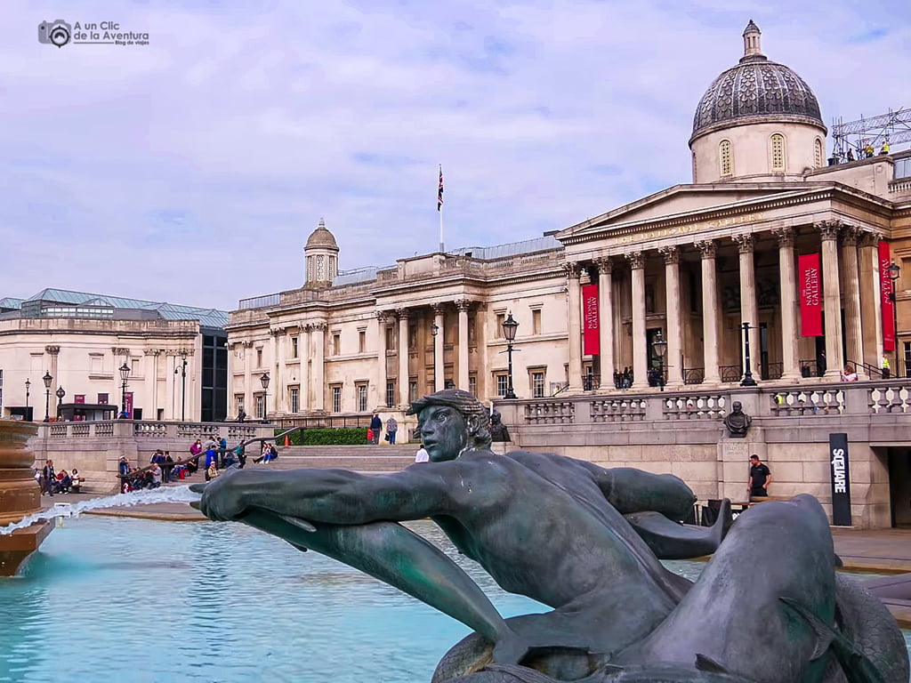 National Gallery en Trafalgar Square, Londres en dos días
