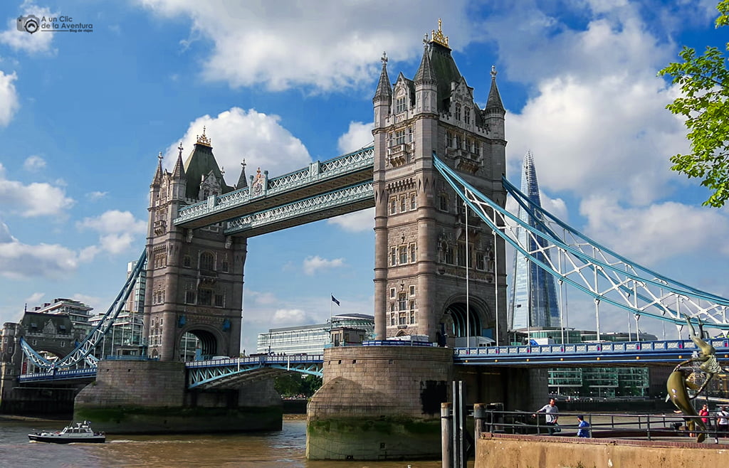 Puente de la Torre o Tower Bridge, Londres en dos días