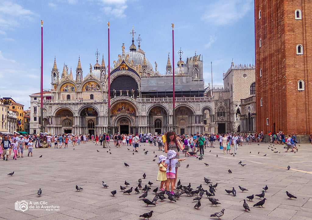 Plaza y Basílica de San Marcos - viajar a Venecia