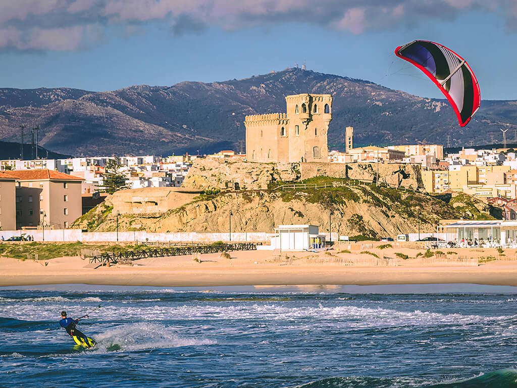 Kitesurf en Tarifa, Cádiz con niños