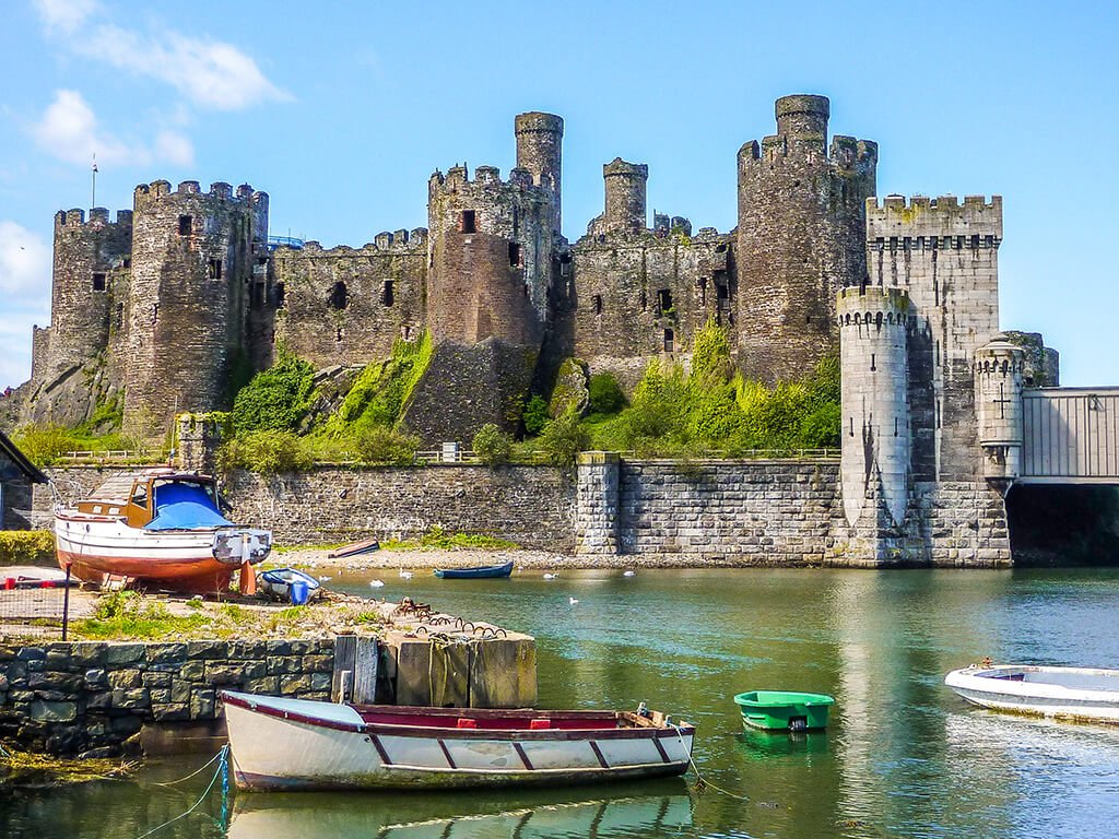 Castillo de Conwy - Castillos de Europa