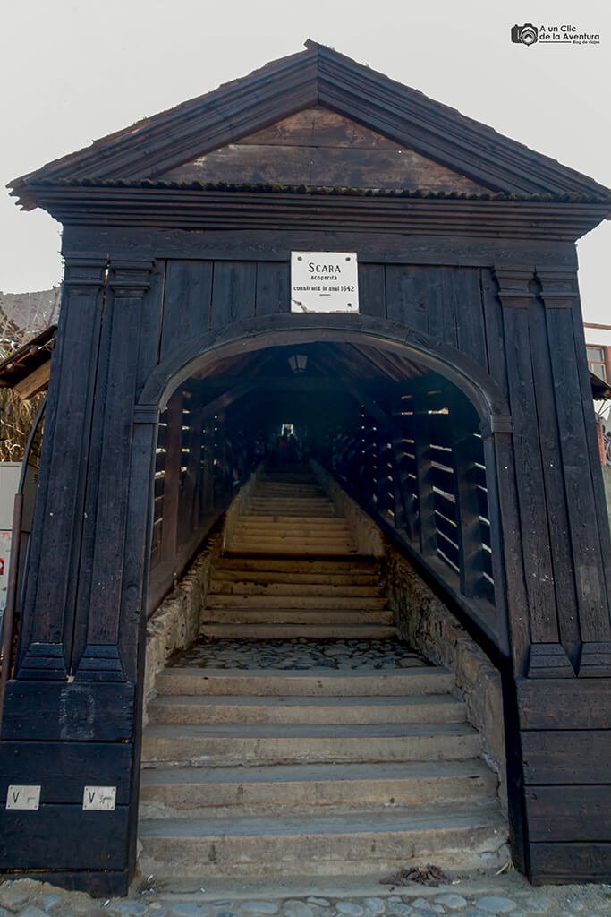 Escalera escolar de Sighisoara