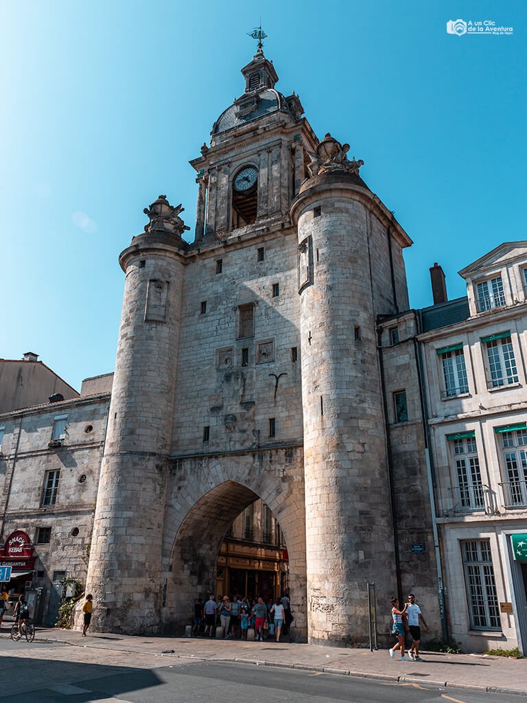 Puerta del Gran Reloj de La Rochelle