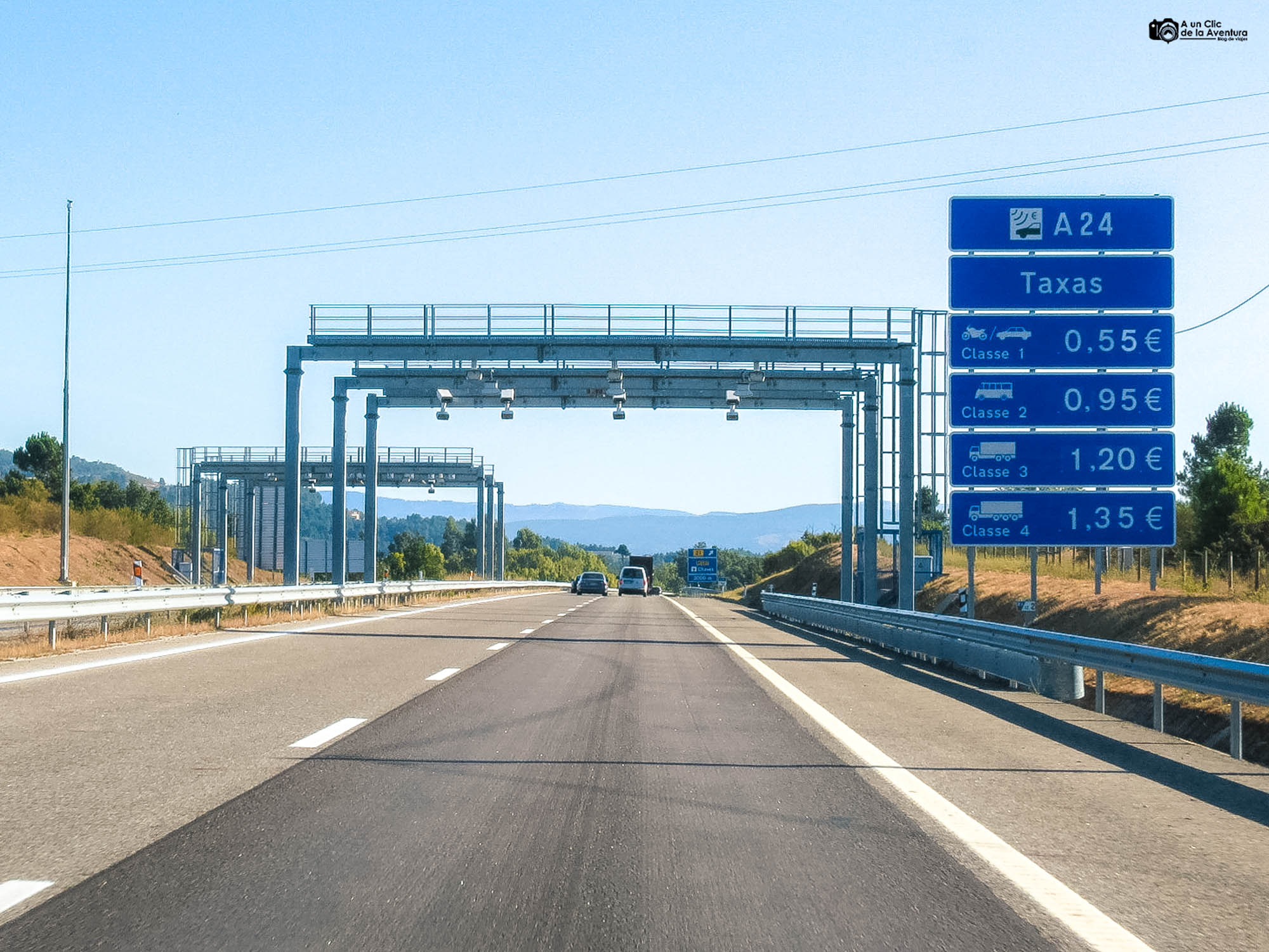 Cómo pagar la autopista en Portugal