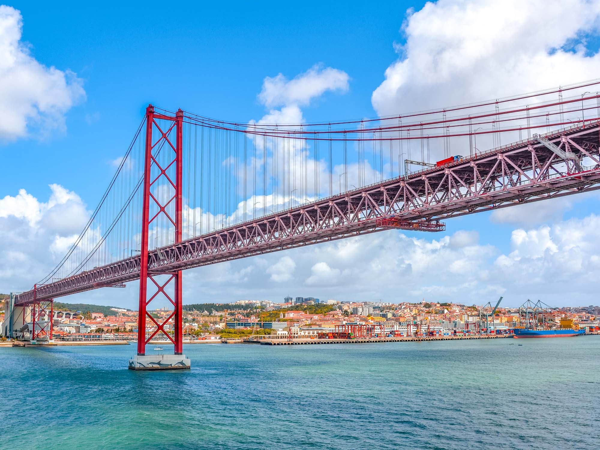Peajes en Portugal, Puente 25 de abril Lisboa