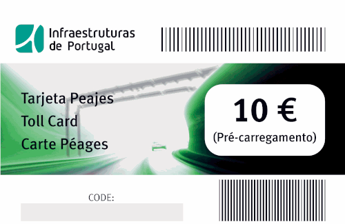Tarjeta TOLLcard, Portugal