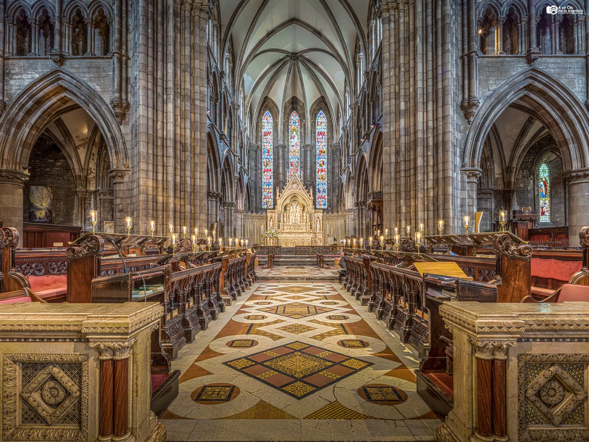 Coro de la Catedral de St Mary, que ver en Edimburgo