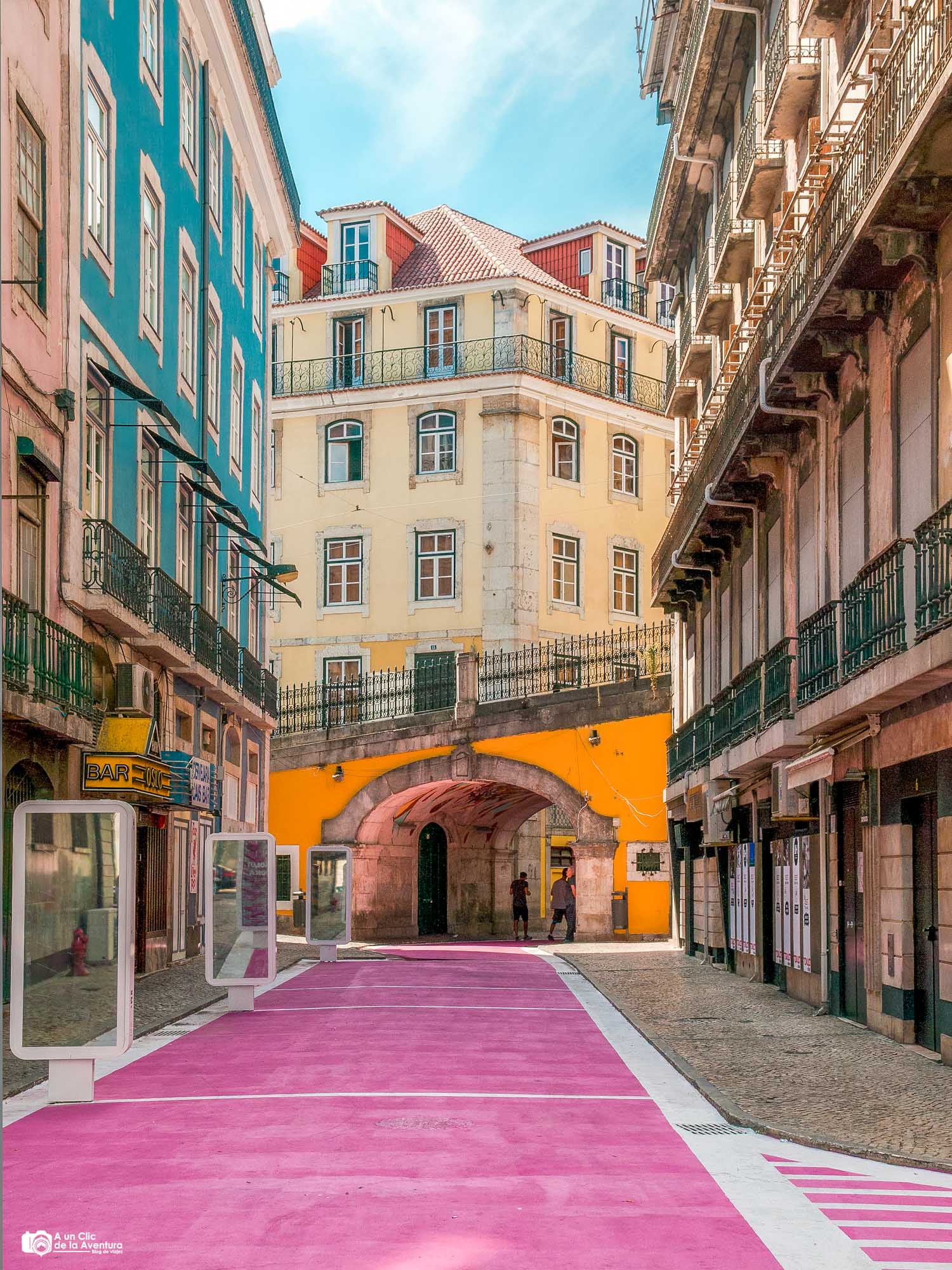 Pink street, La calle rosa de Lisboa