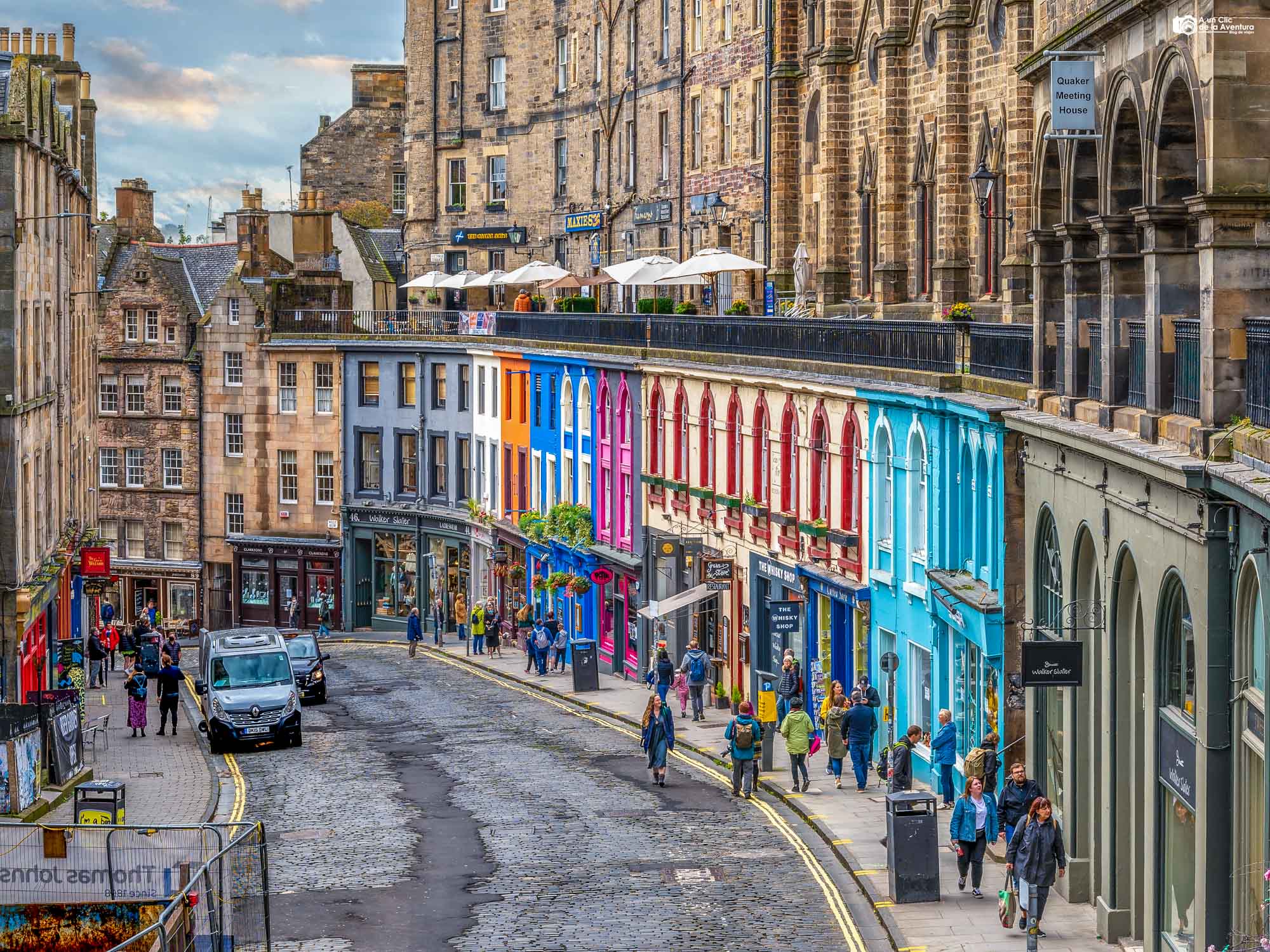 Victoria Street, que ver en Edimburgo