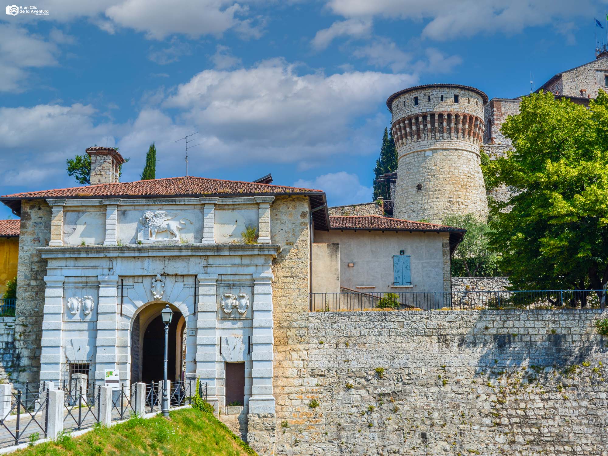 Castillo de Brescia que ver en el norte de Italia