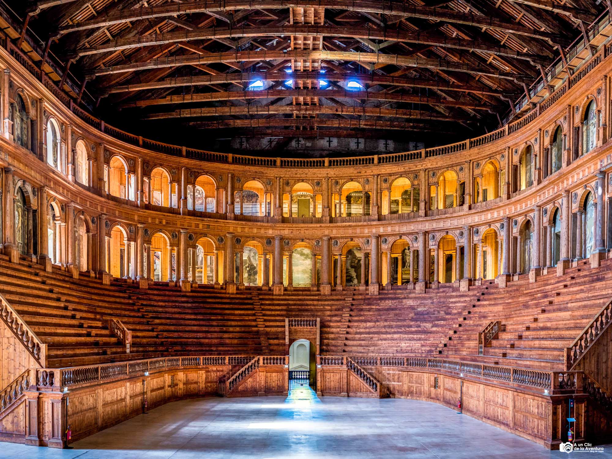 Teatro Farnese de Parma que ver en el norte de Italia