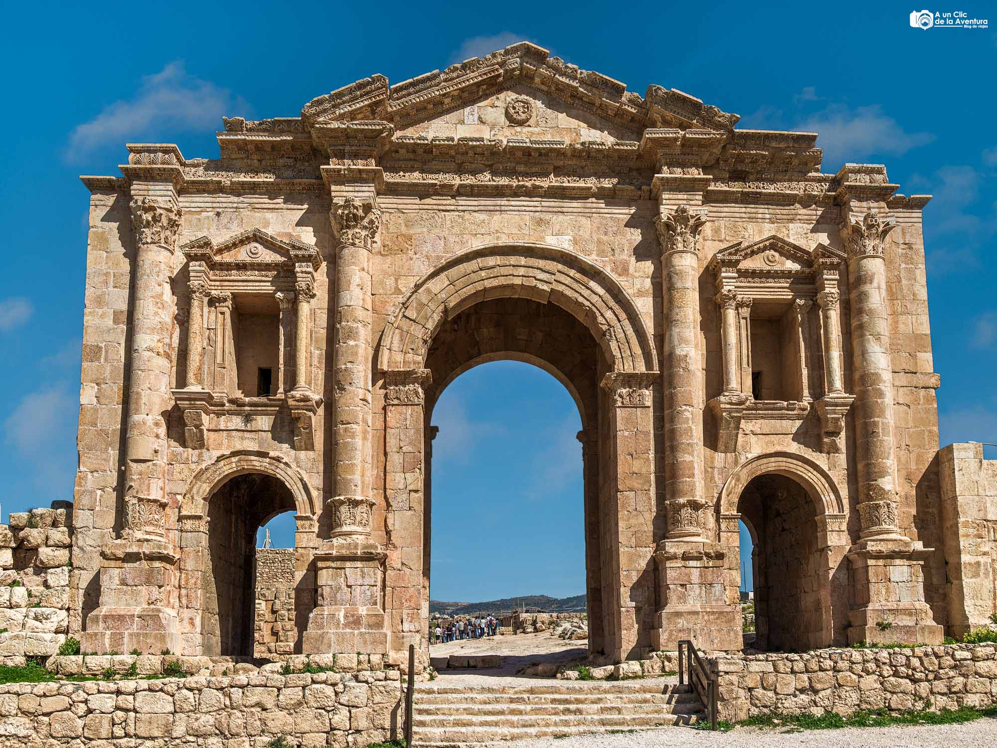 Arco de Adriano, Gerasa, que ver en Jordania