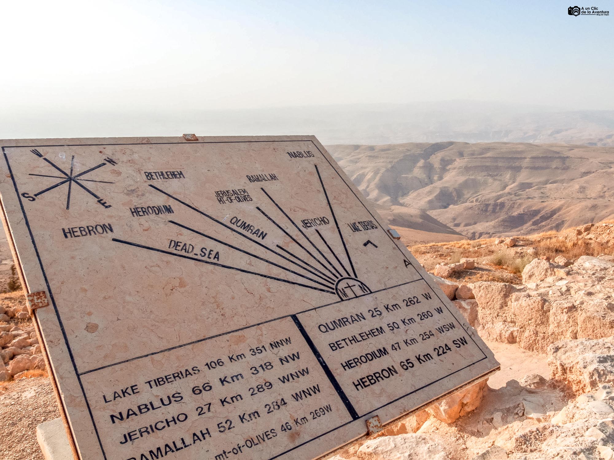 Vistas desde el Monte Nebo, que ver en Jordania