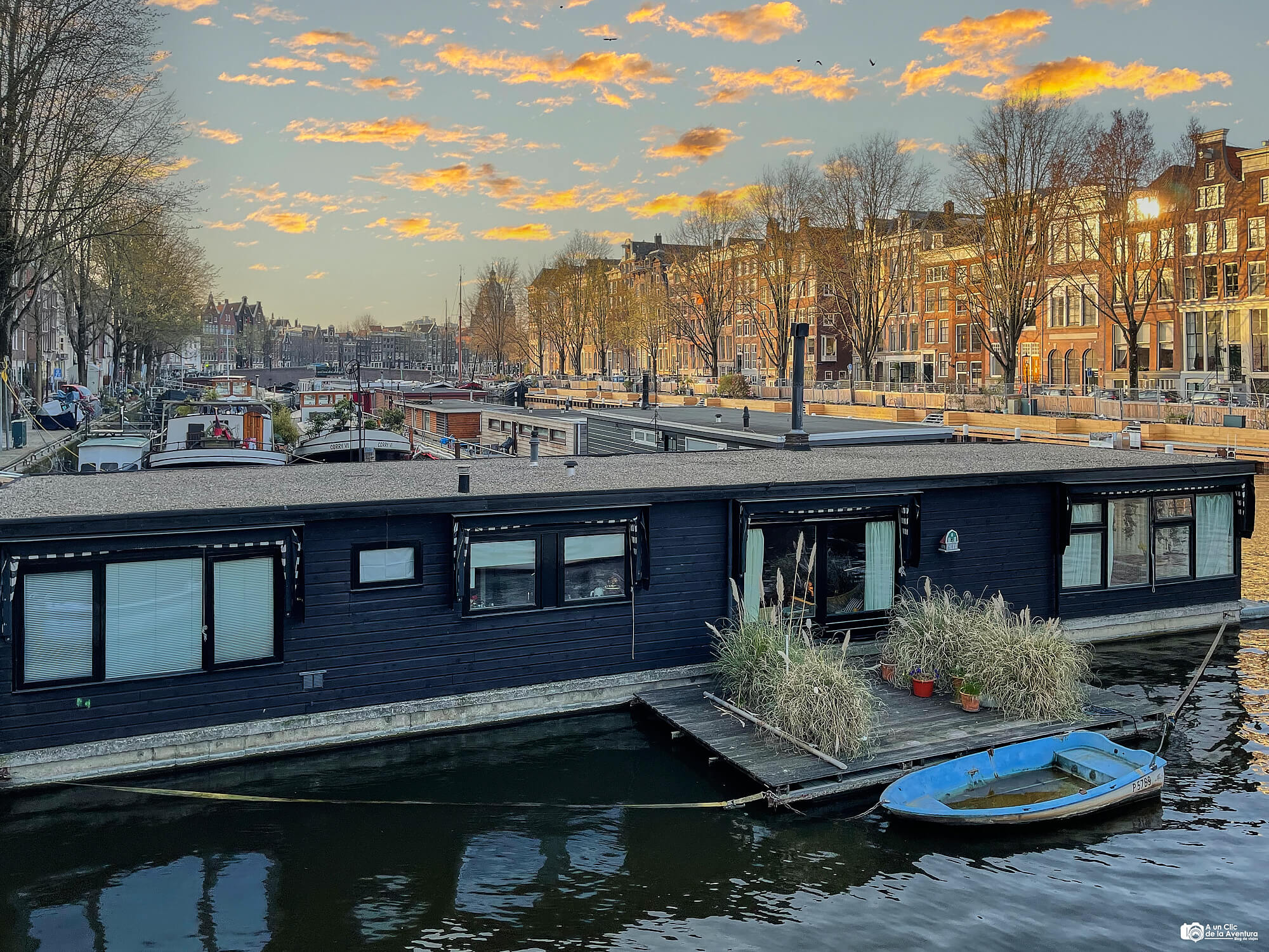 Casas flotantes de Amsterdam