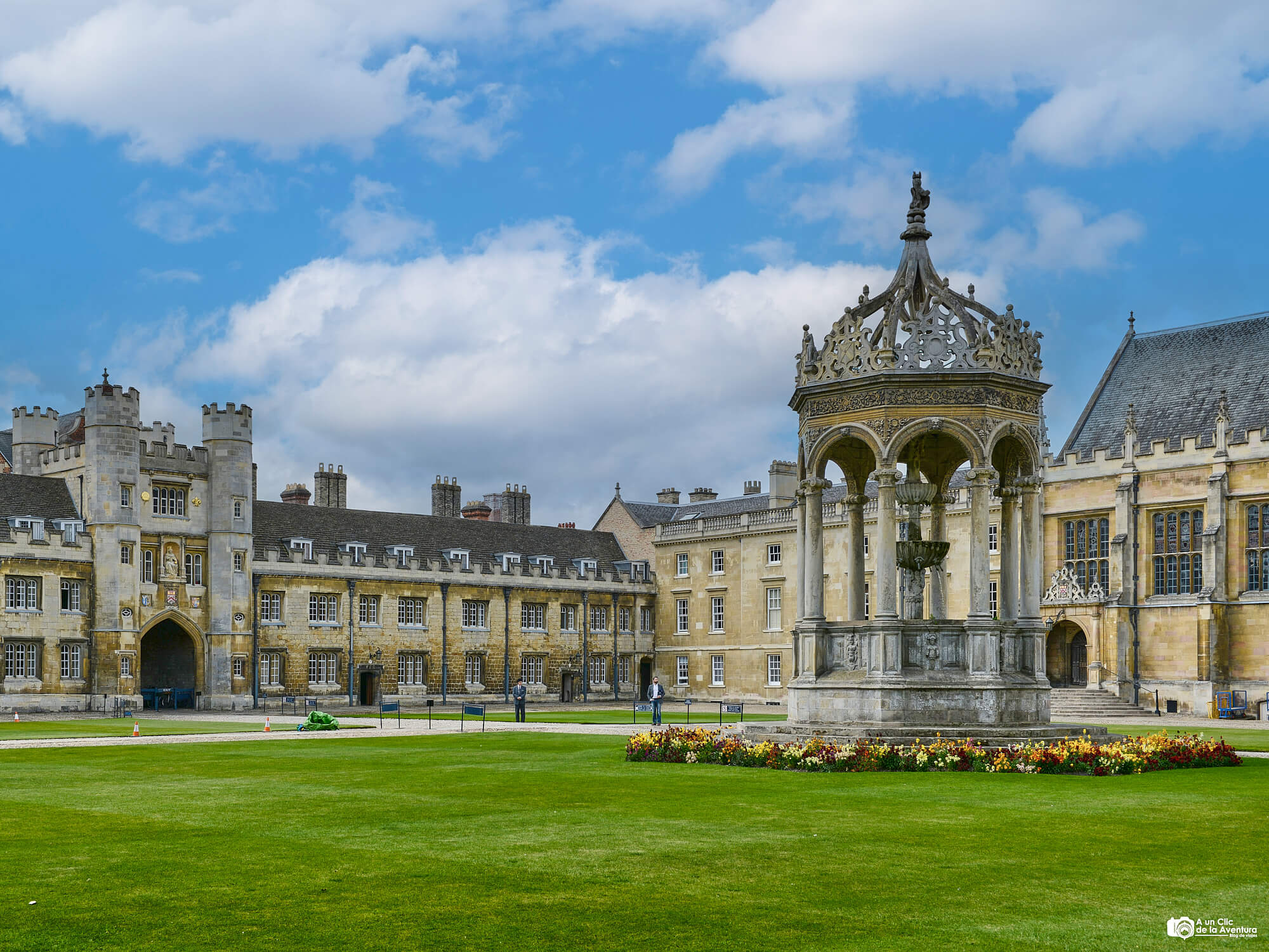 Great Court del Trinity College, que ver en Cambridge
