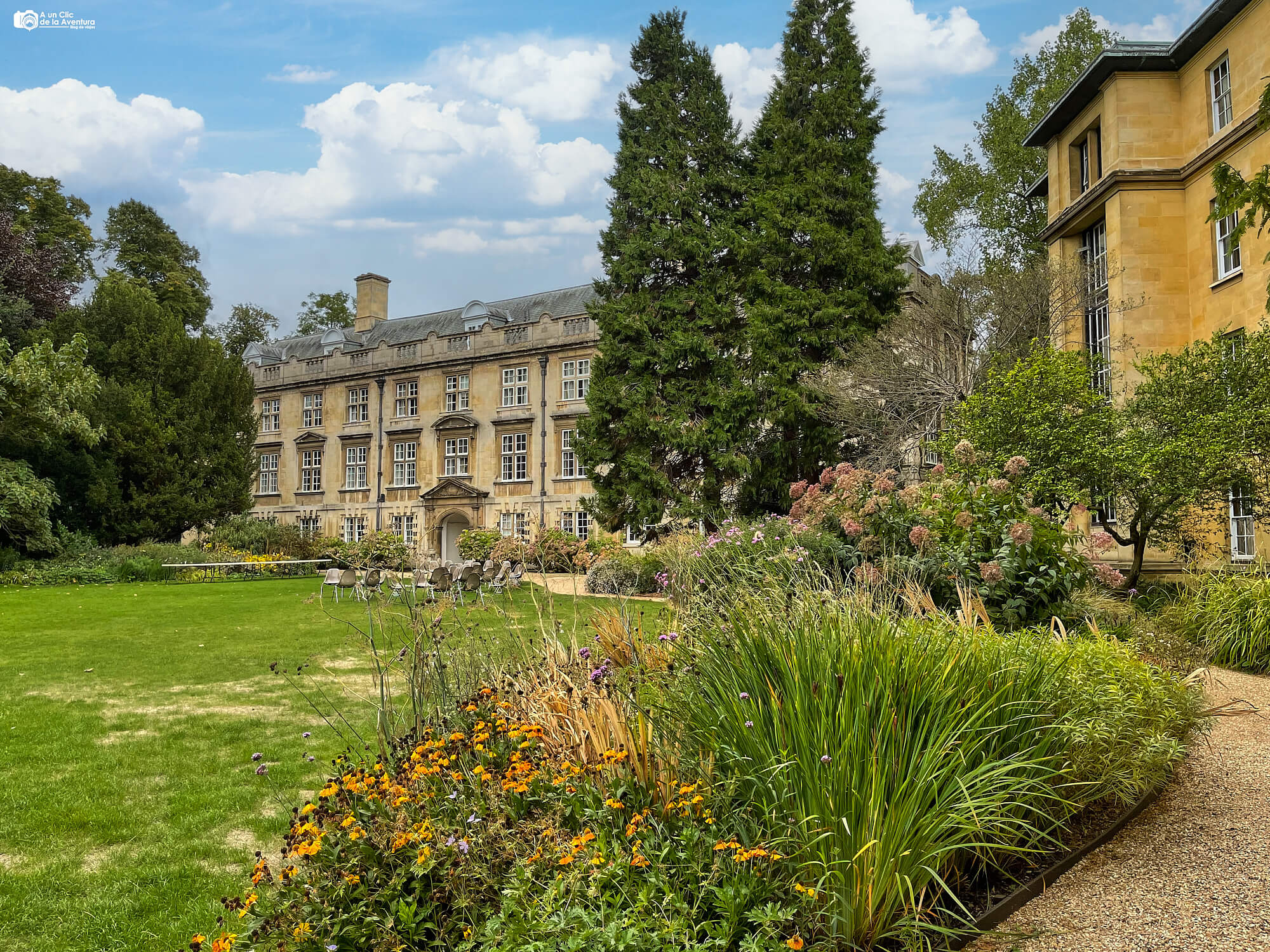 Jardines del Christ’s College, que ver en Cambridge