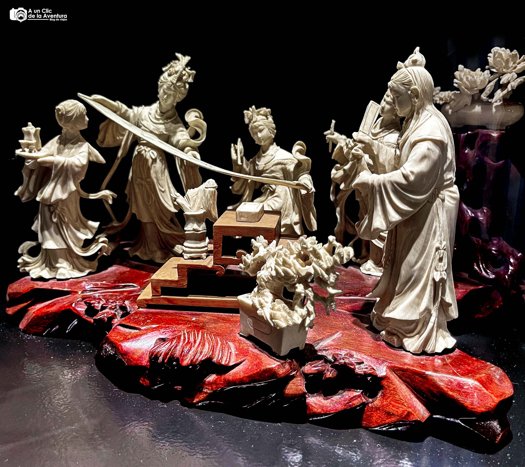 Escultura criselefantina del Museo de los Marfiles del Convento de San Francisco de Santo Domingo de la Calzada