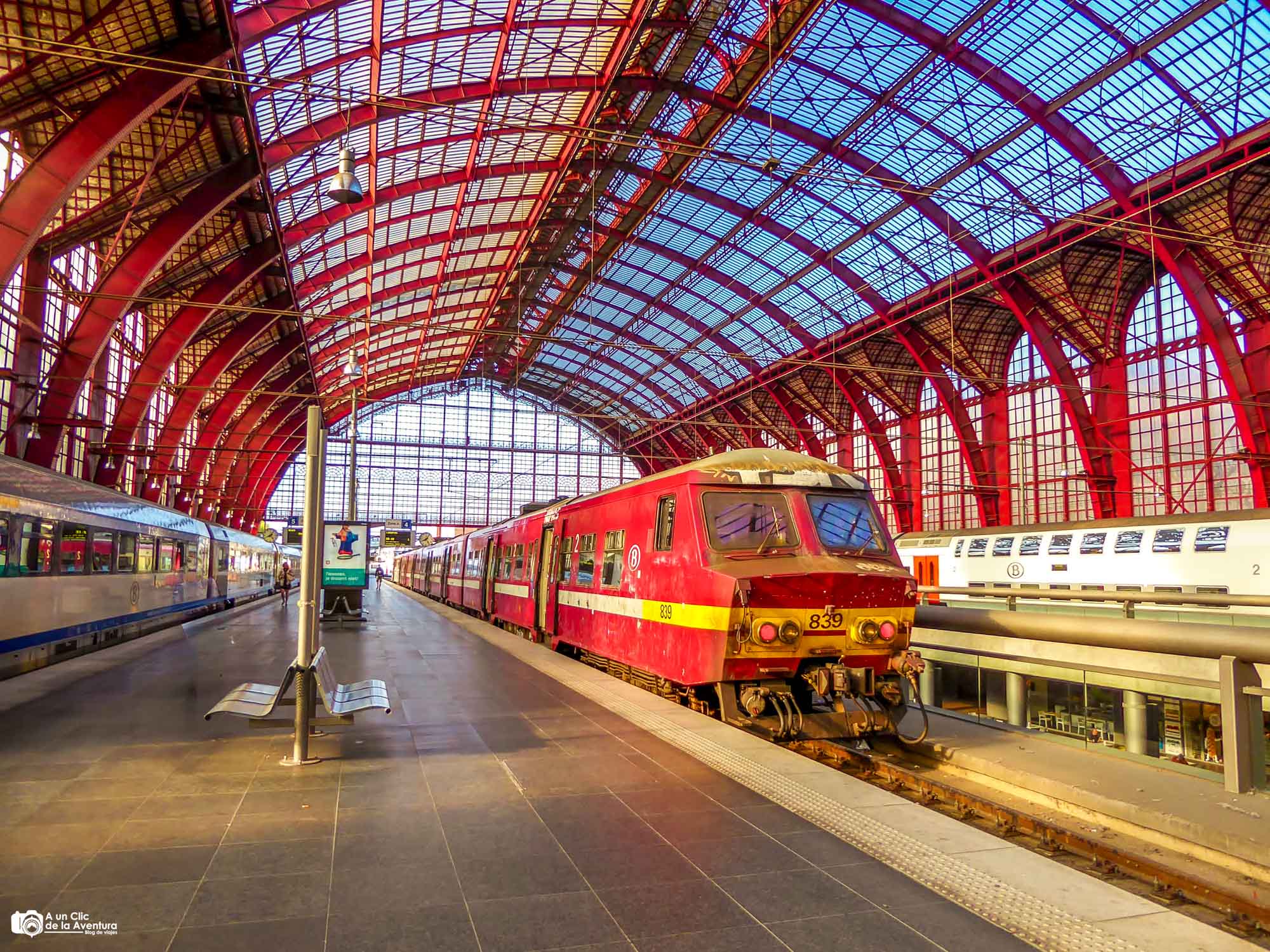 Tren en Bélgica