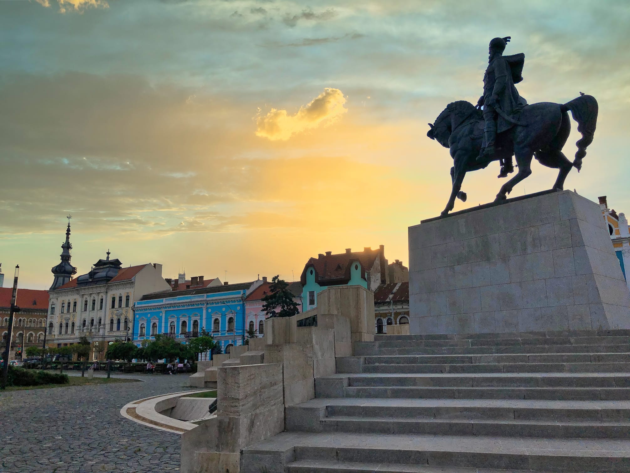 Plaza de Mihai Viteazul Cluj-Napoca