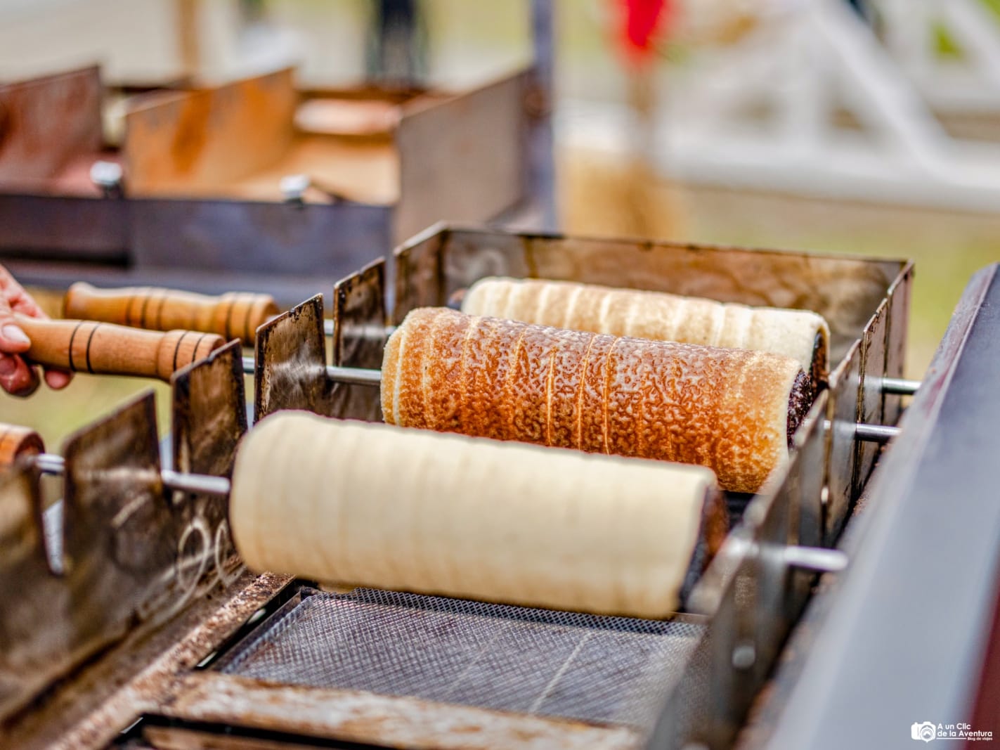 Kürtőskalács o Pastel Chimenea de Budapest