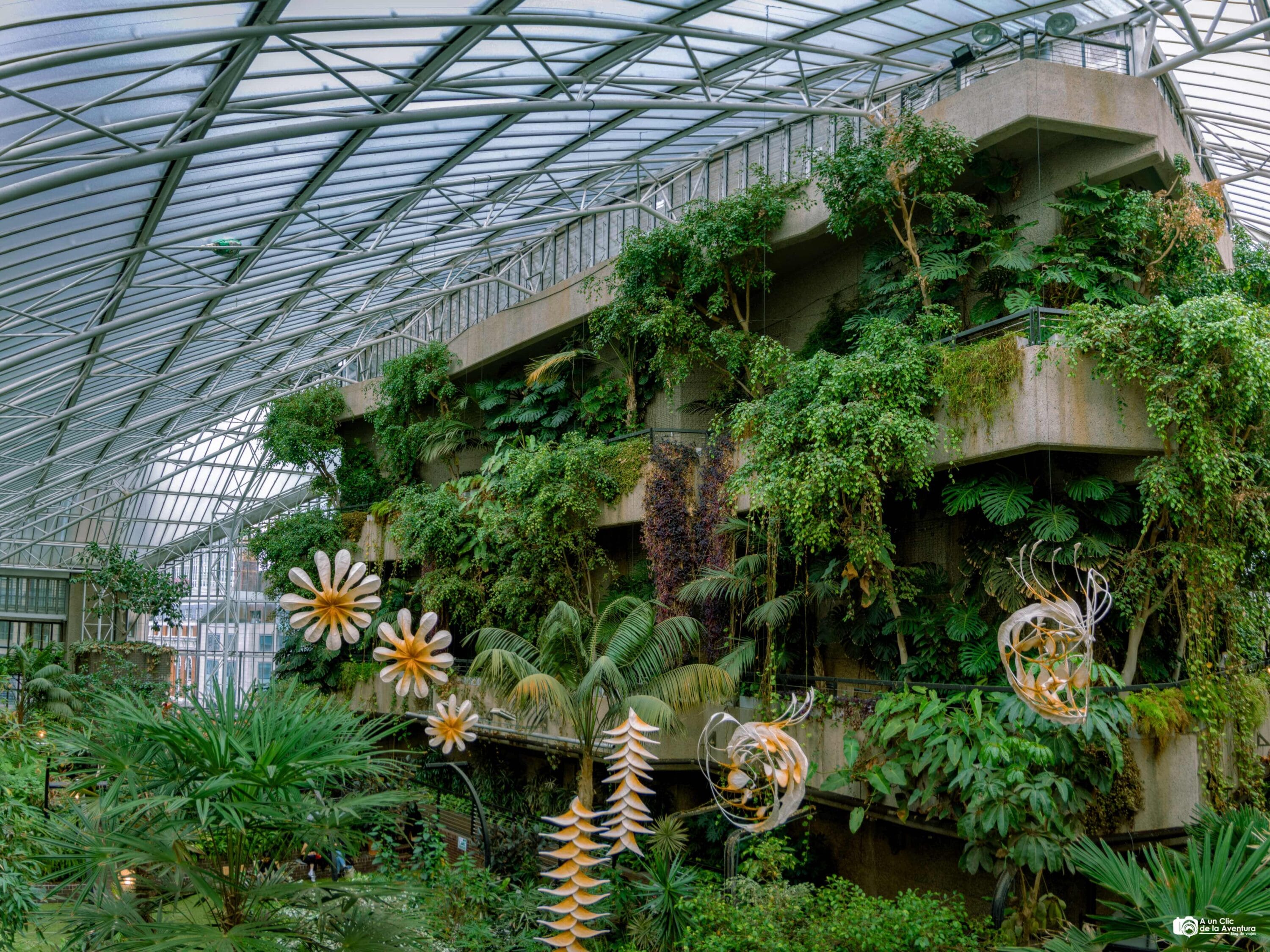 Plantas del Barbican Conservatory de Londres