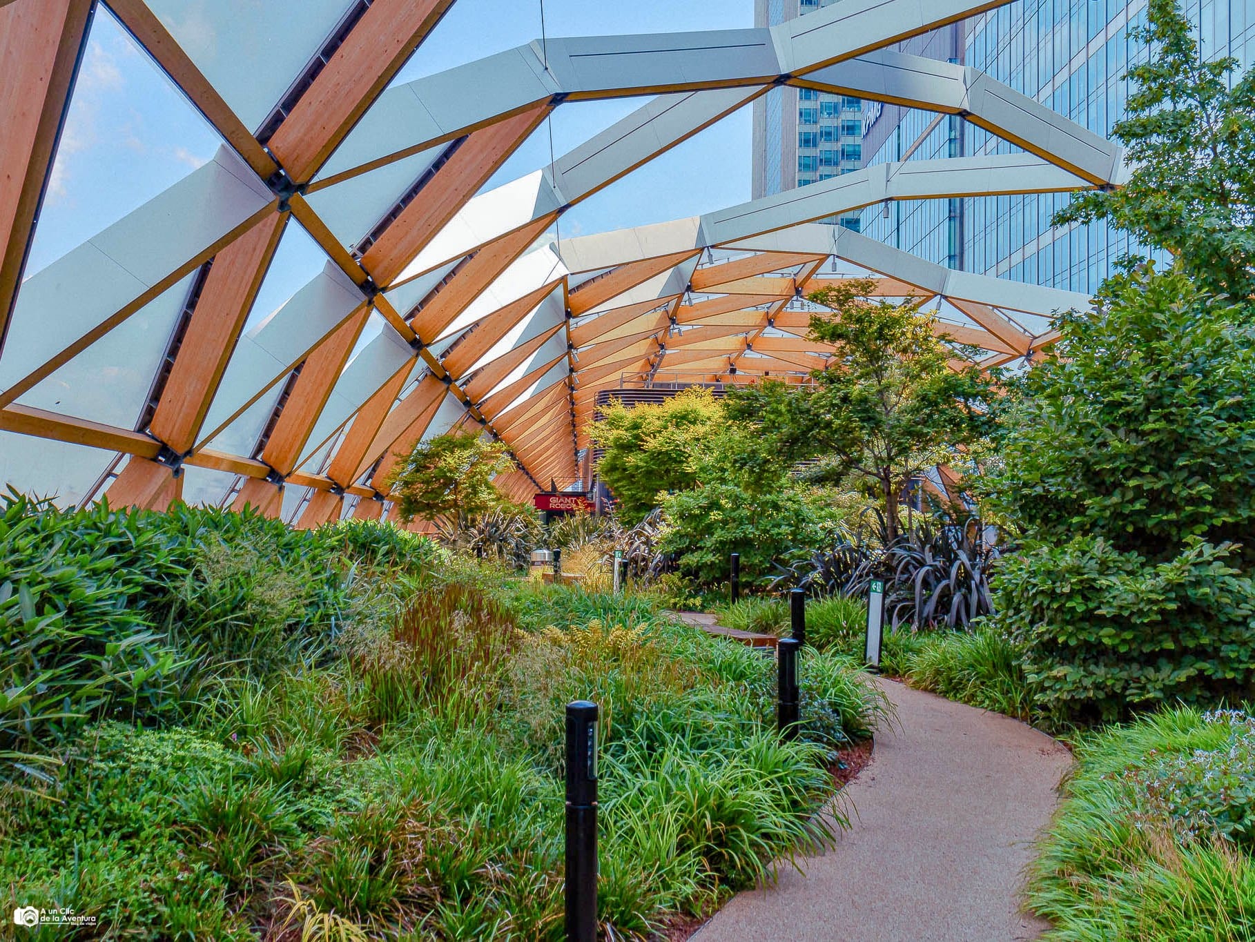 Crossrail Place Roof Garden de Londres
