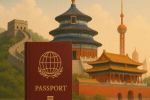 Documentación necesaria para viajar a China