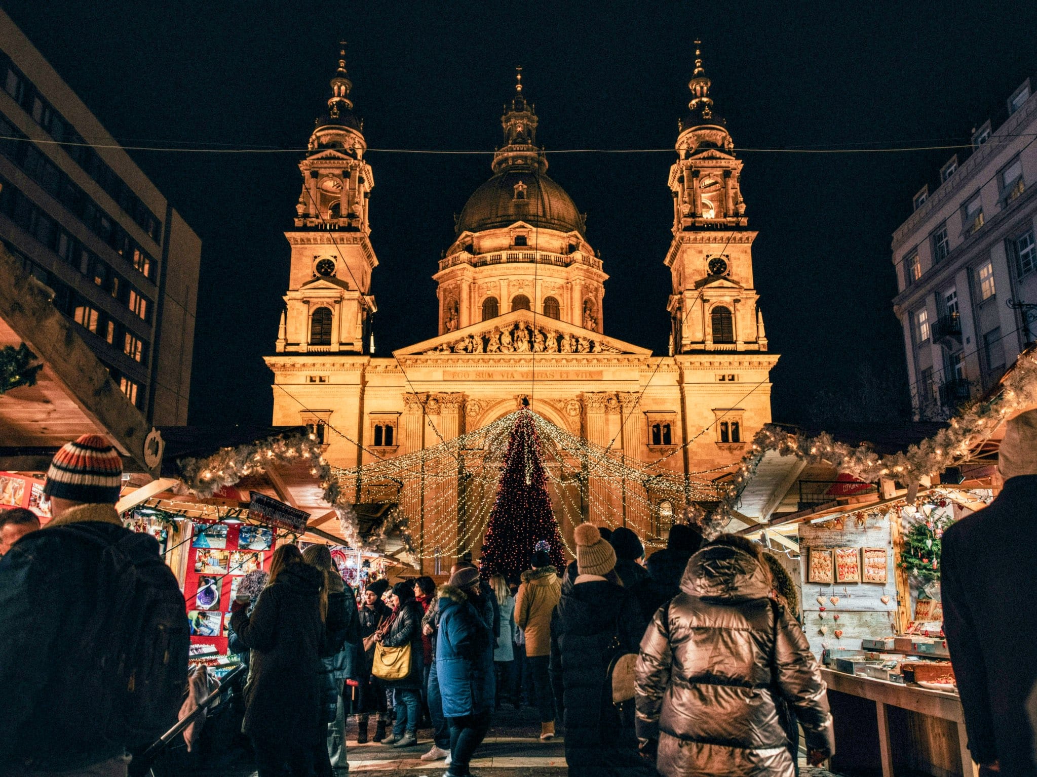 Mercado de la Basílica de San Esteban de Budapest