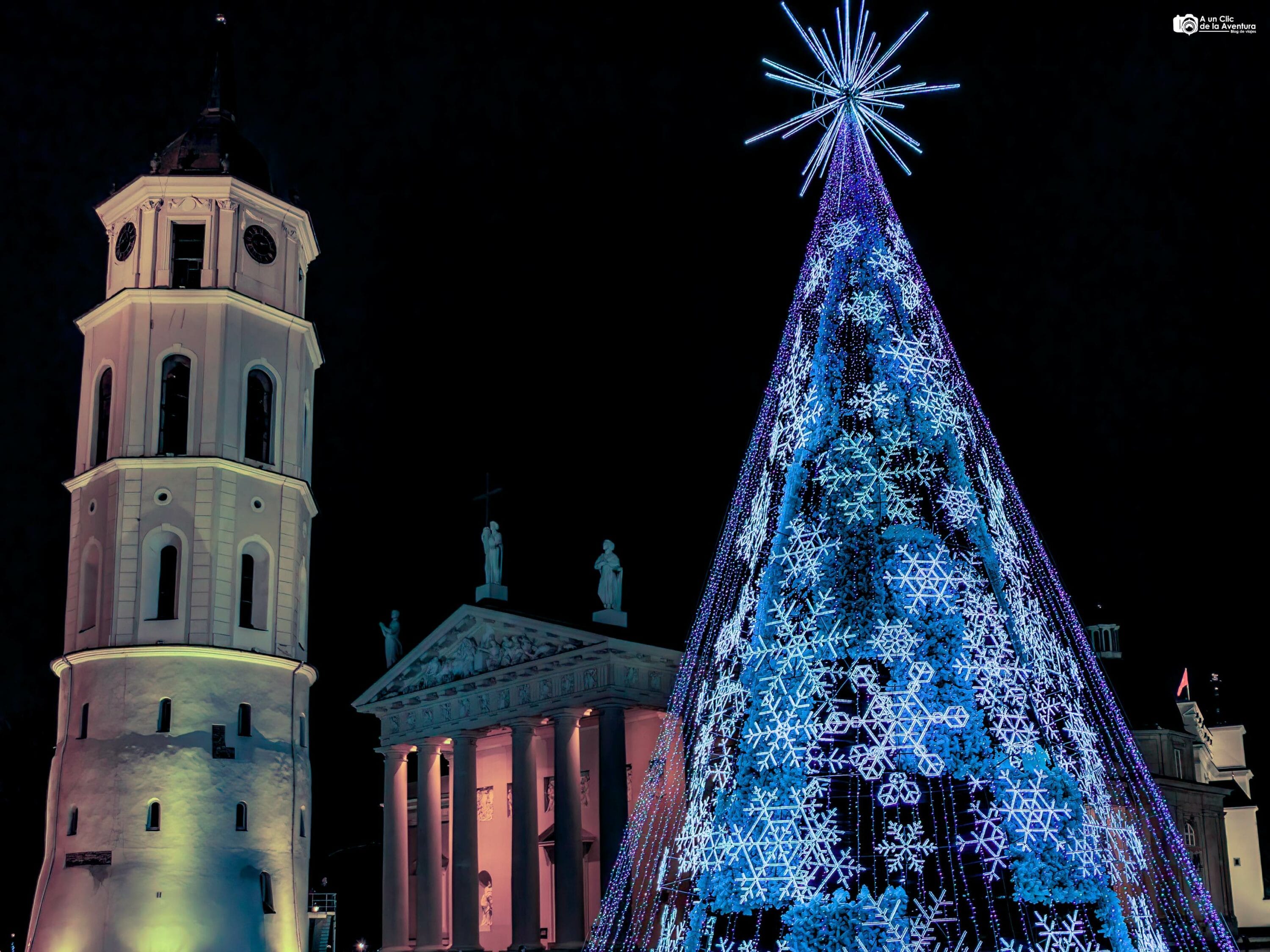 Árbol de Navidad en Vilna