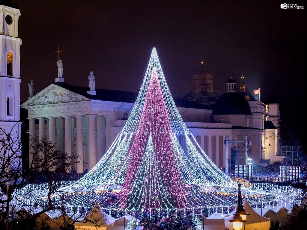 Mercado de Navidad en Vilna