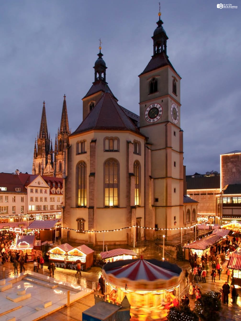 Mercado de Navidad de Neupfarrplatz en Regensburg
