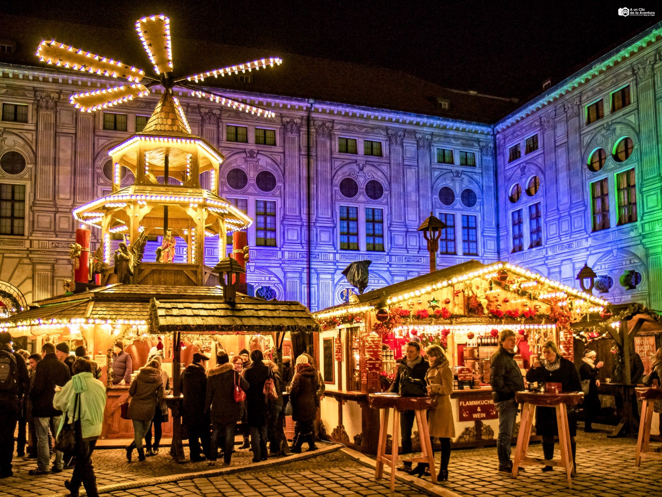 Mercado de Navidad de la Residenz de Múnich