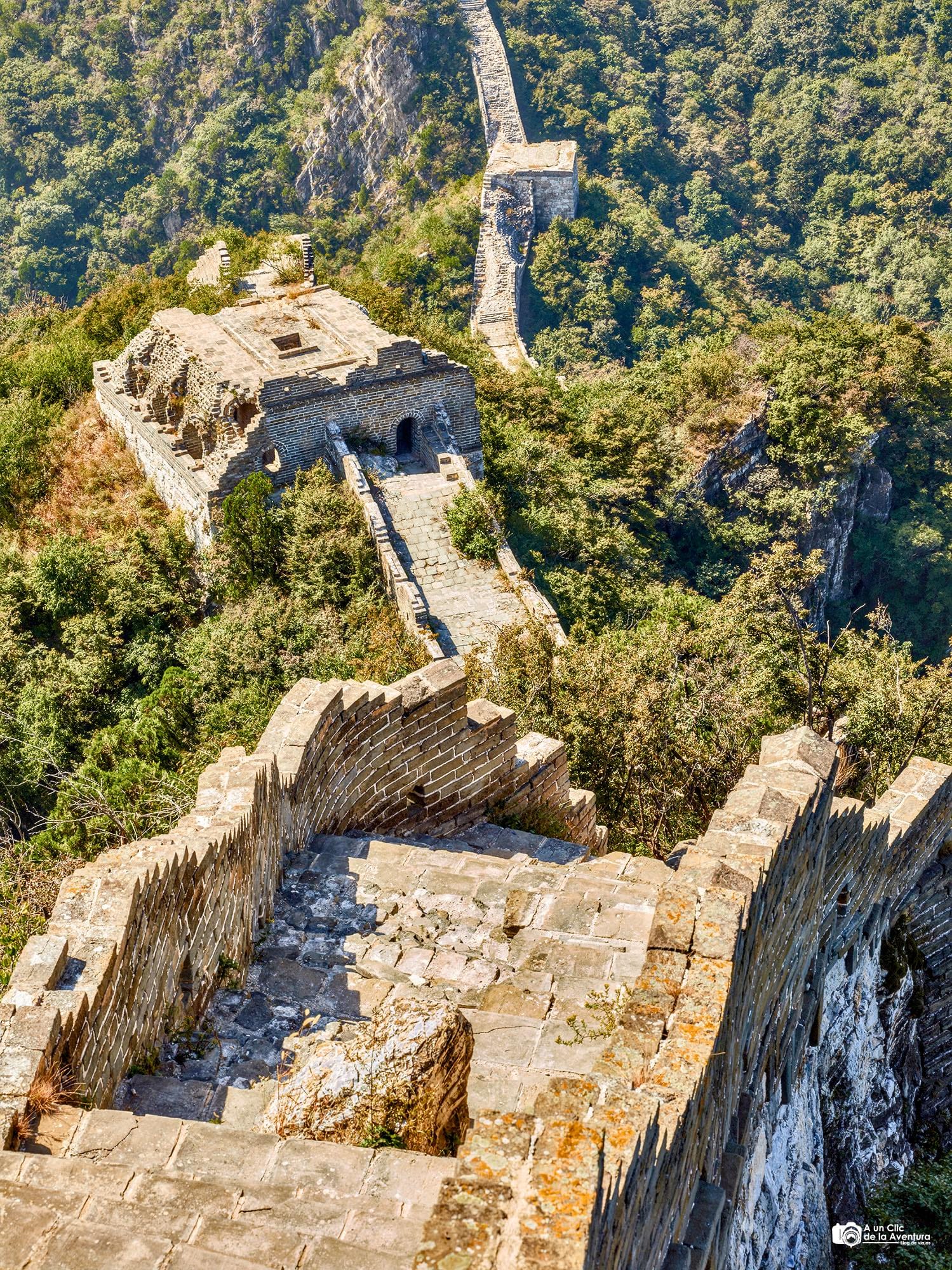 Gran Muralla china sección de Jiankou