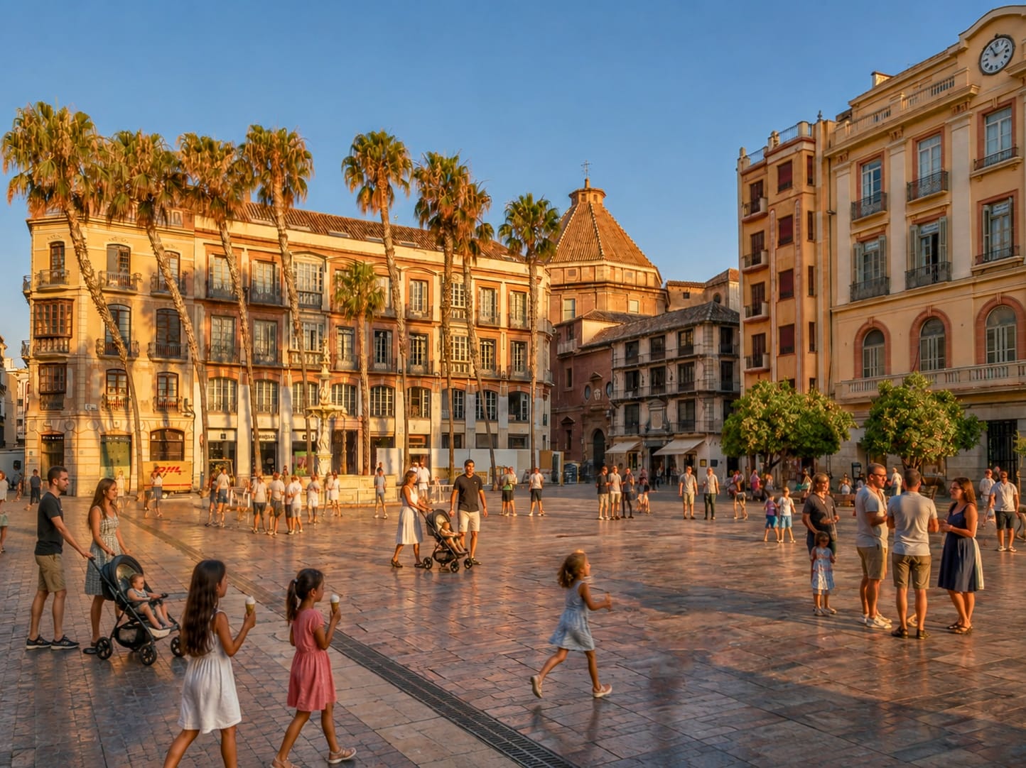 Plaza de la Constitución Málaga