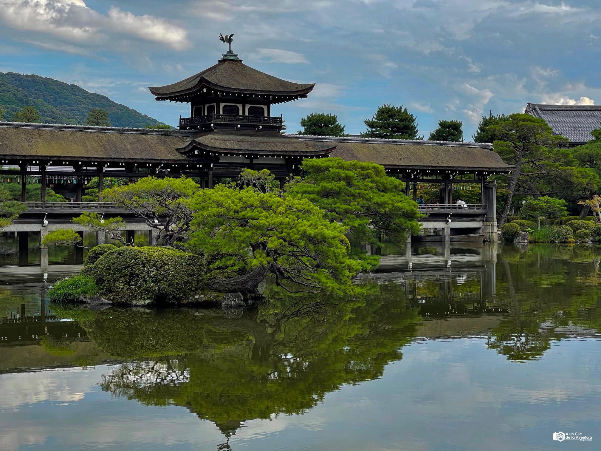 Jardines del Santuario Heian Jingu - Que ver en Kioto en 4 días