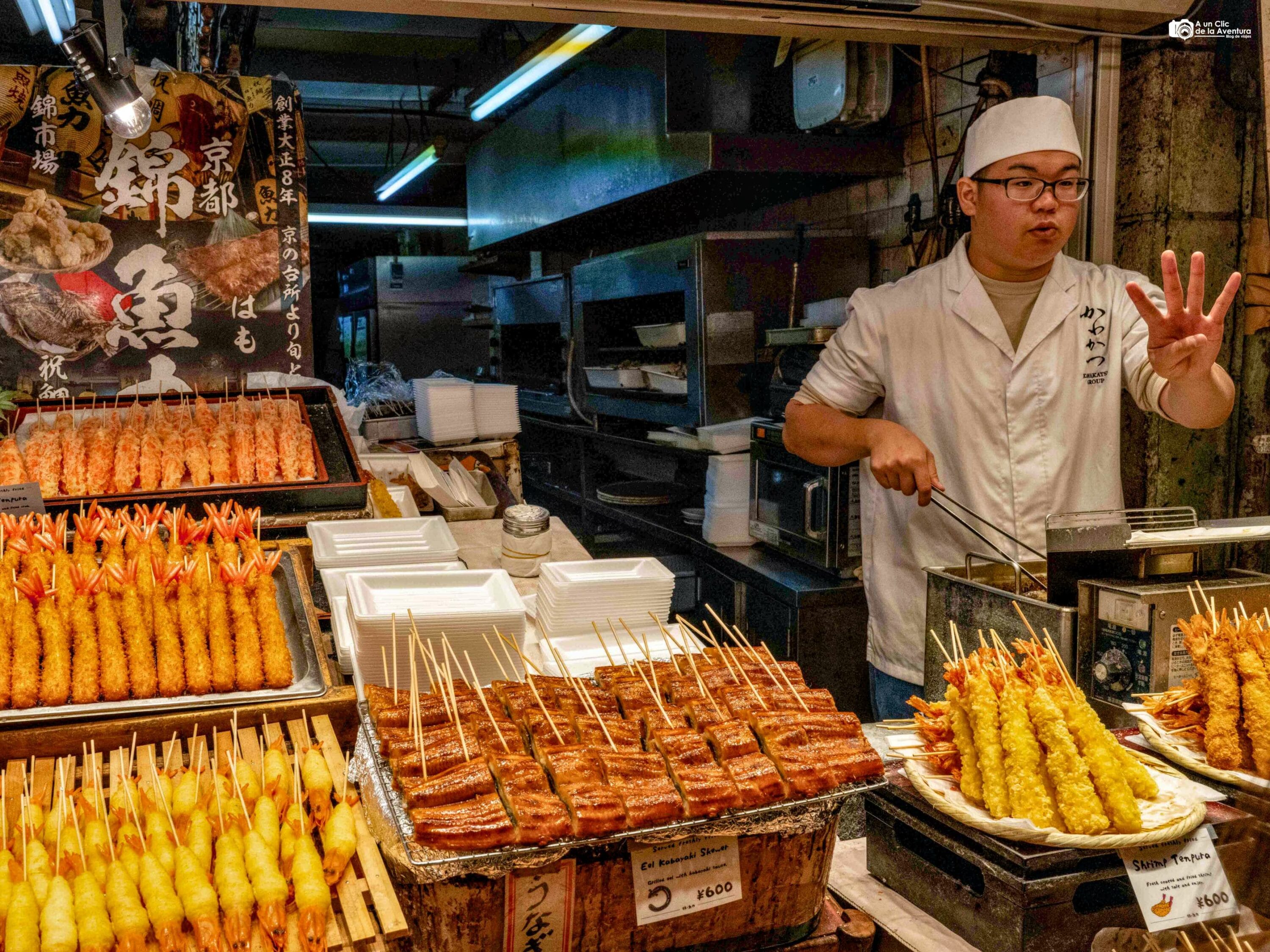 Mercado Nishiki - Que ver en Kioto en 4 días