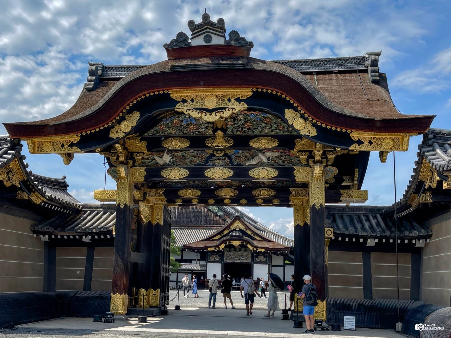 Puerta Karamon del Castillo de Nijo - Que ver en Kioto en 4 días
