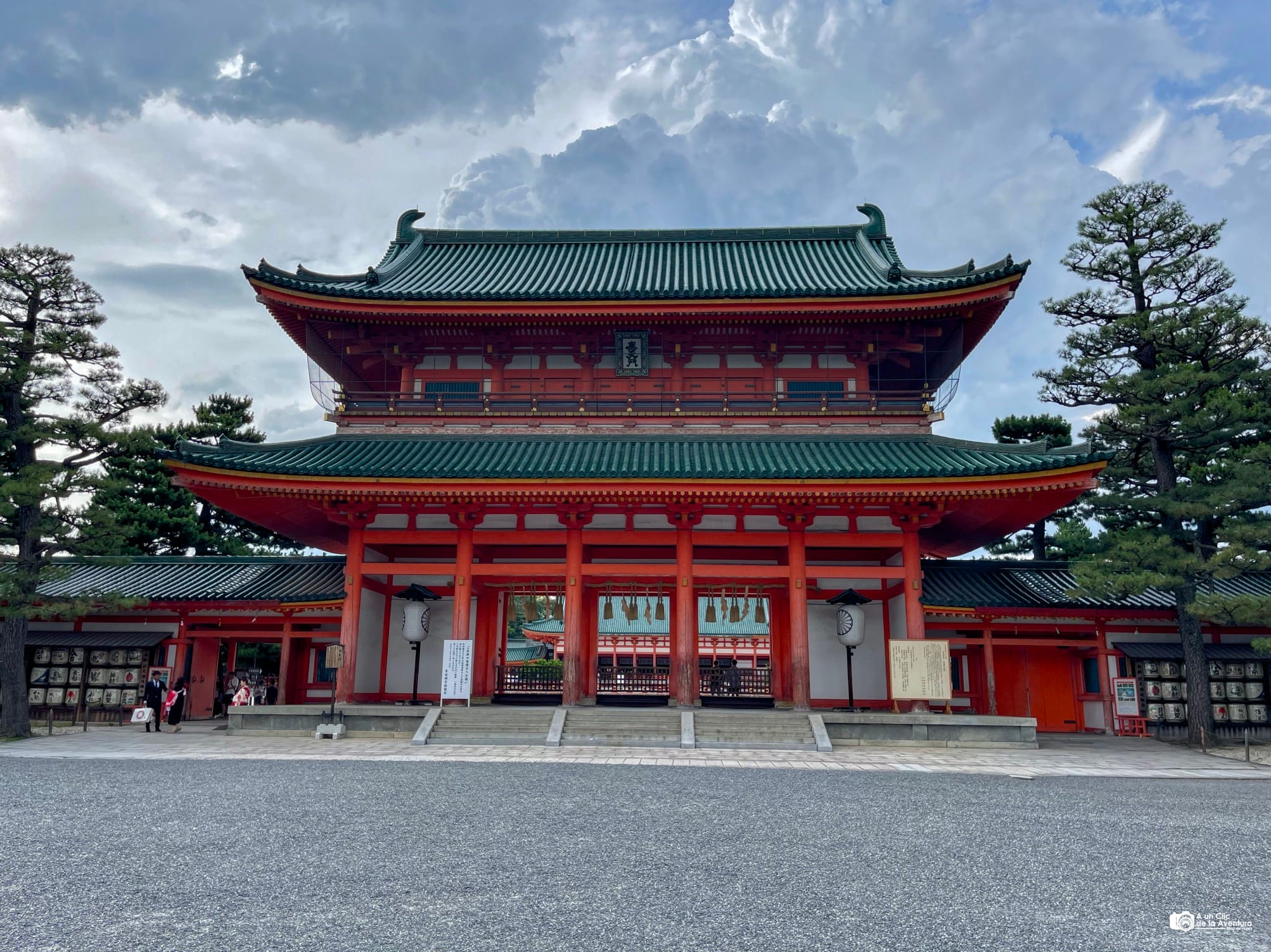 Santuario Heian Jingu- Que ver en Kioto en 4 días